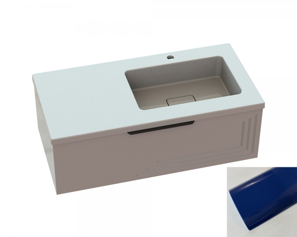 Тумба «Емілі» з умивальником «Арія» R