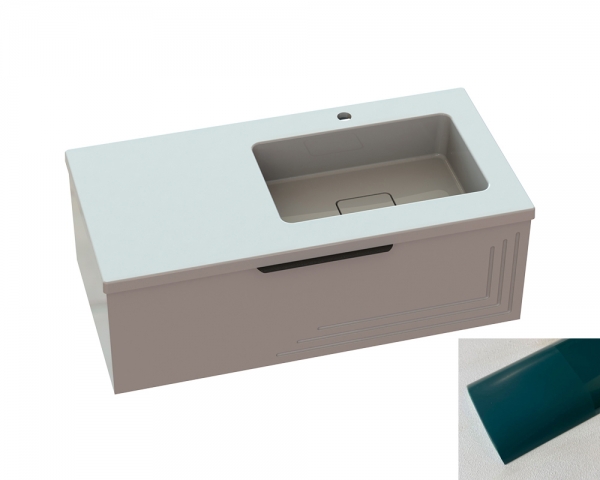 Тумба «Емілі» з умивальником «Арія» R