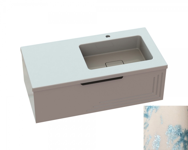 Тумба «Емілі» з умивальником «Арія» R