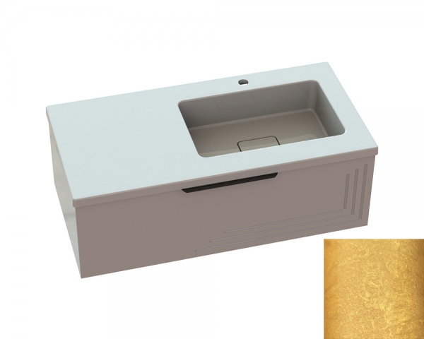 Тумба «Емілі» з умивальником «Арія» R