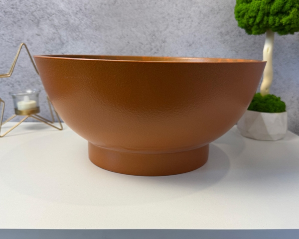 Умивальник «Селена» Теракот шагрень/візерунок