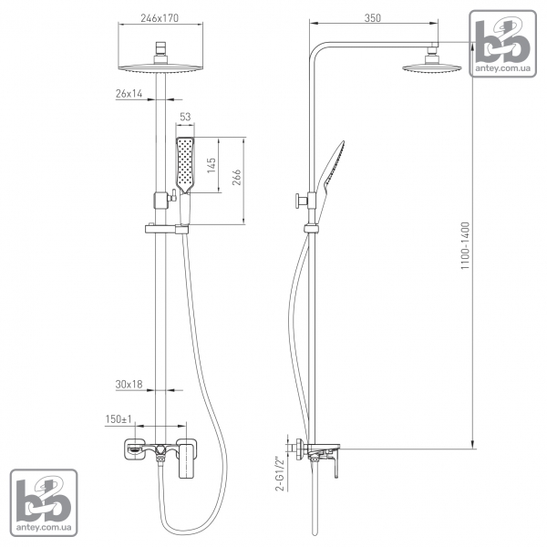 Душова система ''SISTEMA''