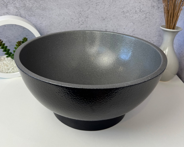 Умивальник «Селена» Чорно-сіра шагрень