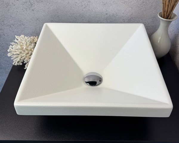 Умивальник «Альтаір» Біла шагрень