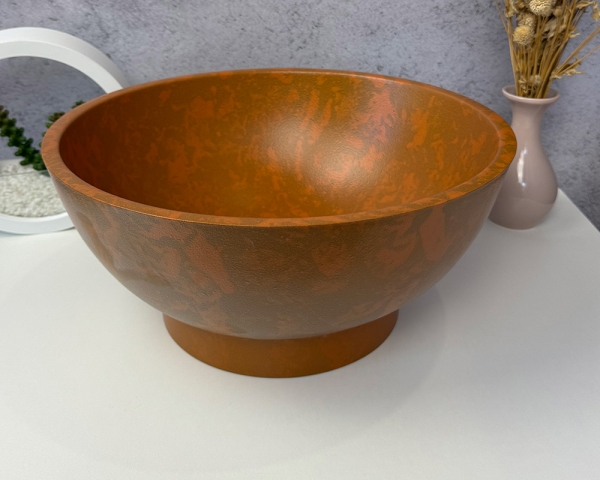 Умивальник «Селена» Теракот візерунок/шагрень