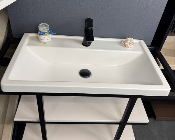 Умивальник «Венеція» Біла шагрень