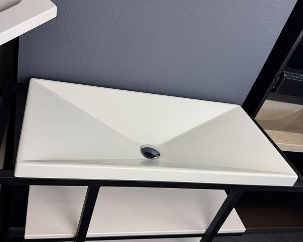 Умивальник «Вега» Білий шагрень