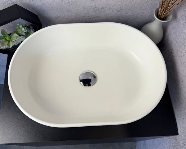 Умивальник «Персія»  Білий шагрень