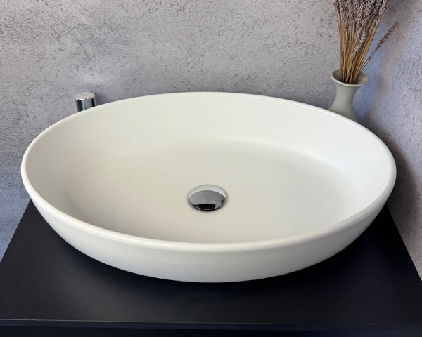 Умивальник «Парадіз» Білий шагрень