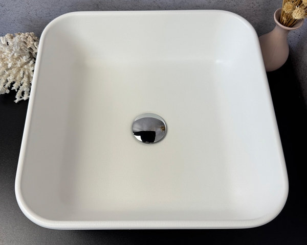 Умывальник «Палермо» Біла шагрень