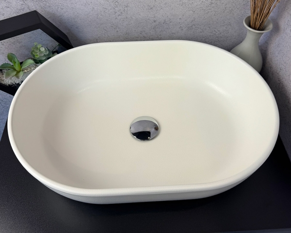 Умивальник «Персія»  Білий шагрень