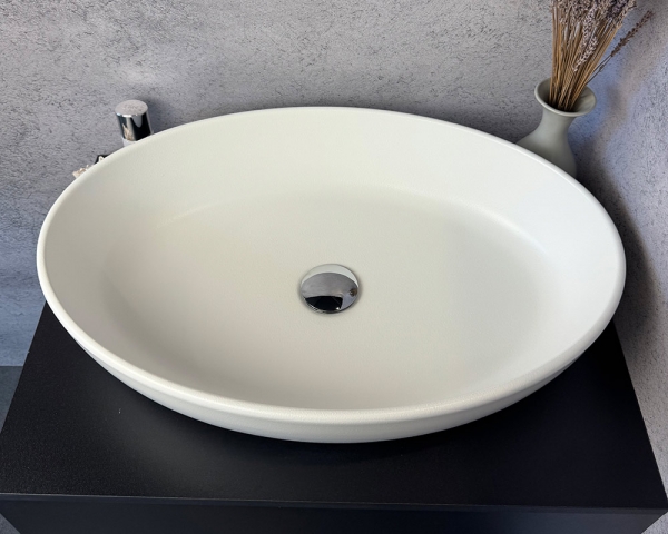 Умивальник «Парадіз» Білий шагрень