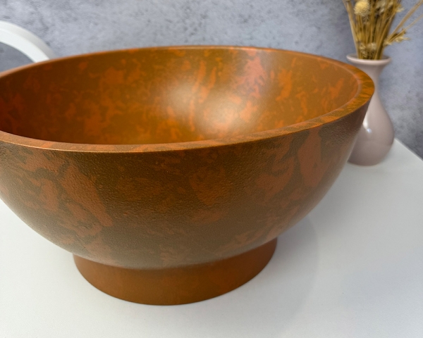 Умивальник «Селена» Теракот візерунок/шагрень