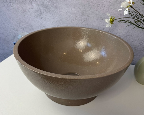 Умивальник «Селена» Капучино шагрень