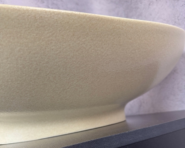 Умивальник «Гармонія» Білий глянець в середині/шагрень з глітером зовні