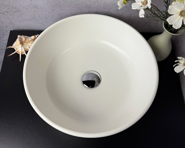 Умивальник «Сакура» Біла шагрень