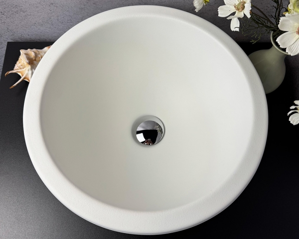 Умивальник «Аврора» Біла шагрень