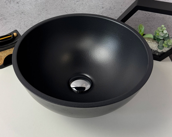 Умивальник «Селена» Меланіт шагрень