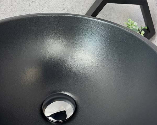 Умивальник «Селена» Меланіт шагрень