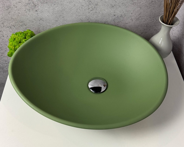 Умивальник «Лотос» Олива шагрень