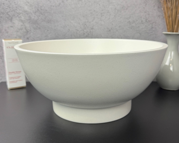 Умивальник «Селена» Біла шагрень з глітером