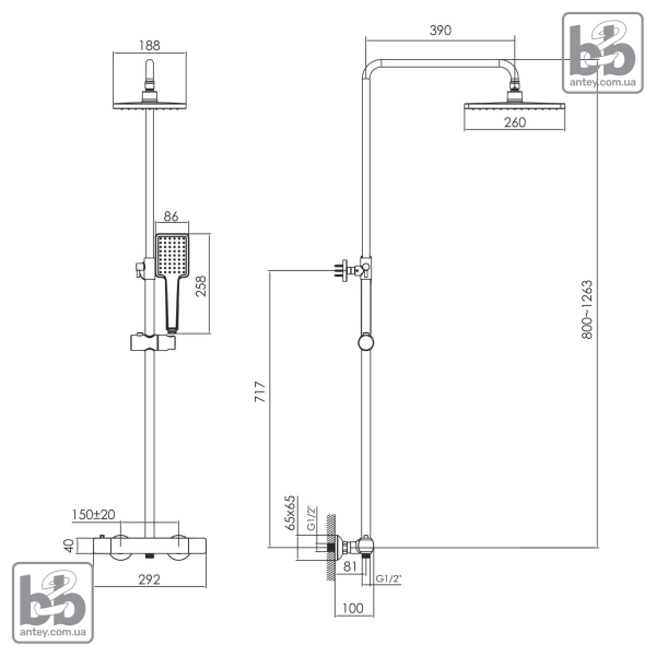 Душова система ''BILOVEC''