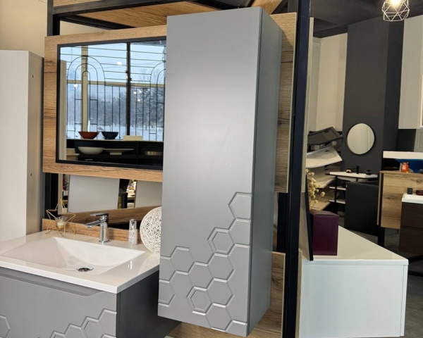 Пенал ''Рой'' в кольорi RAL 7037 мат