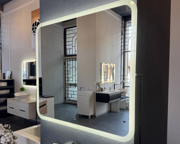 Дзеркало для ванної кімнати «Антигуа» 800х900