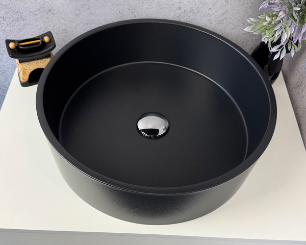 Умивальник «Оазіс» Антрацит шагрень