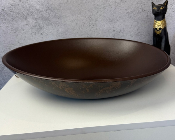 Умивальник «Лотос» Венге/шагрень всередині