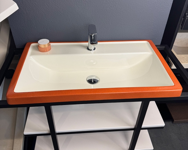 Умивальник «Венеція» з теракотовою облямівкою