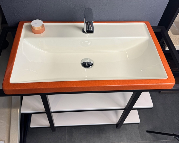 Умивальник «Венеція» з теракотовою облямівкою