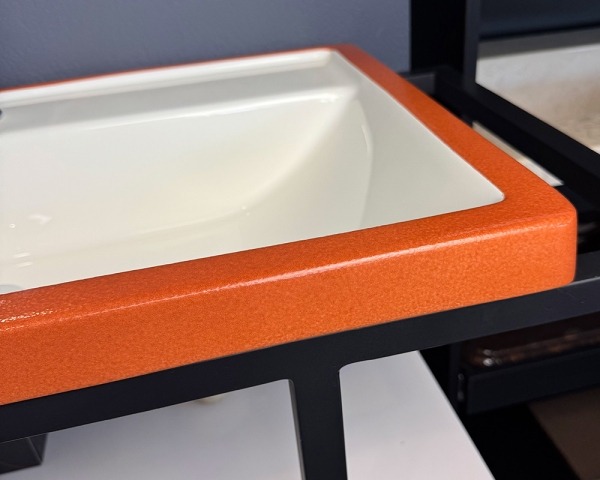 Умивальник «Венеція» з теракотовою облямівкою