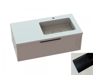 Тумба «Емілі» з умивальником «Арія» R