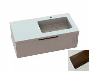 Тумба «Емілі» з умивальником «Арія» R