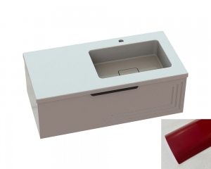 Тумба «Емілі» з умивальником «Арія» R