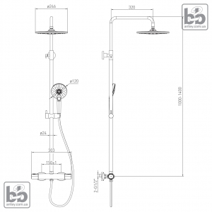 Душова система ''SISTEMA E''