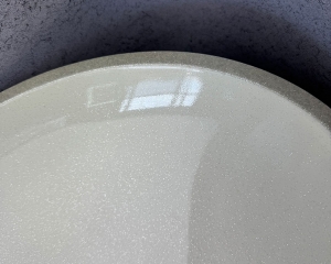 Умивальник «Ніка» у кольорі Іній з сріблястою облямівкою