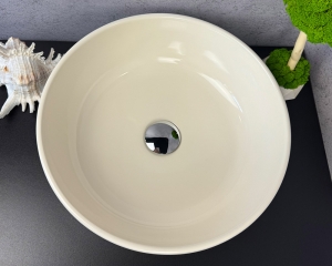 Умивальник «Сакура» Ваніль RAL1013 глянець