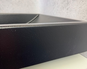 Умивальник «Гранд» чорний шагрень