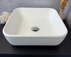 Умывальник «Палермо» Біла шагрень