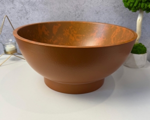 Умивальник «Селена» Теракот шагрень/візерунок