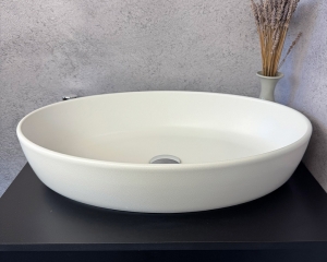 Умивальник «Парадіз» Білий шагрень