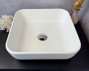 Умывальник «Палермо» Біла шагрень