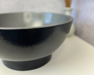 Умивальник «Селена» Чорно-сіра шагрень