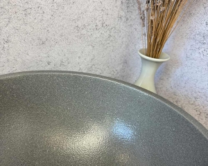 Умивальник «Селена» Чорно-сіра шагрень