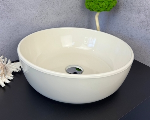 Умивальник «Сакура» Ваніль RAL1013 глянець