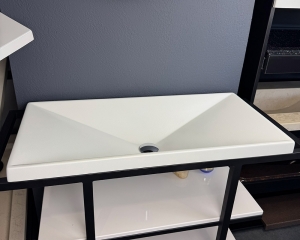 Умивальник «Вега» Білий шагрень