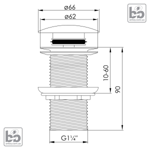 Донний клапан ''90-00-043''