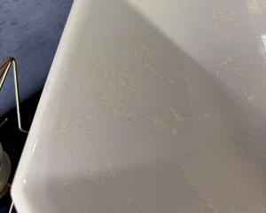 Умивальник «Сиріус»  Льняний глянець з висвітленим краєм